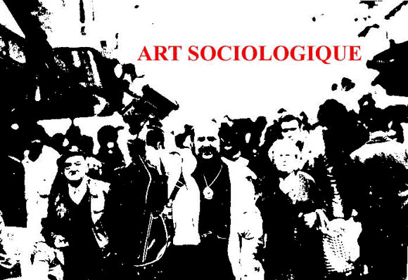 1-Art sociologique, action de rue vid�o, Fred Forest, Paris 1967
