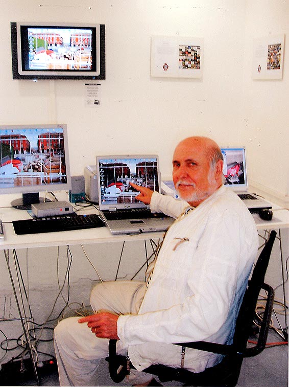 32- Installation Internet et action critique  dirig�e contre le maire et la municiplait� de droite en place � Nice,  septembre/ novembre 2005